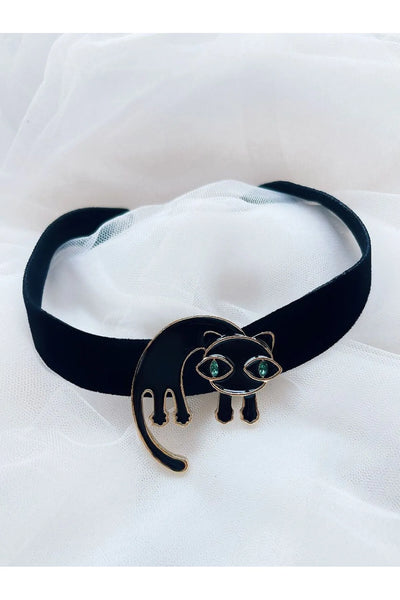 Kedi Choker Kolye