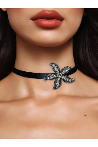 Deniz Yıldızı Kolye Choker Yıldız Kolye